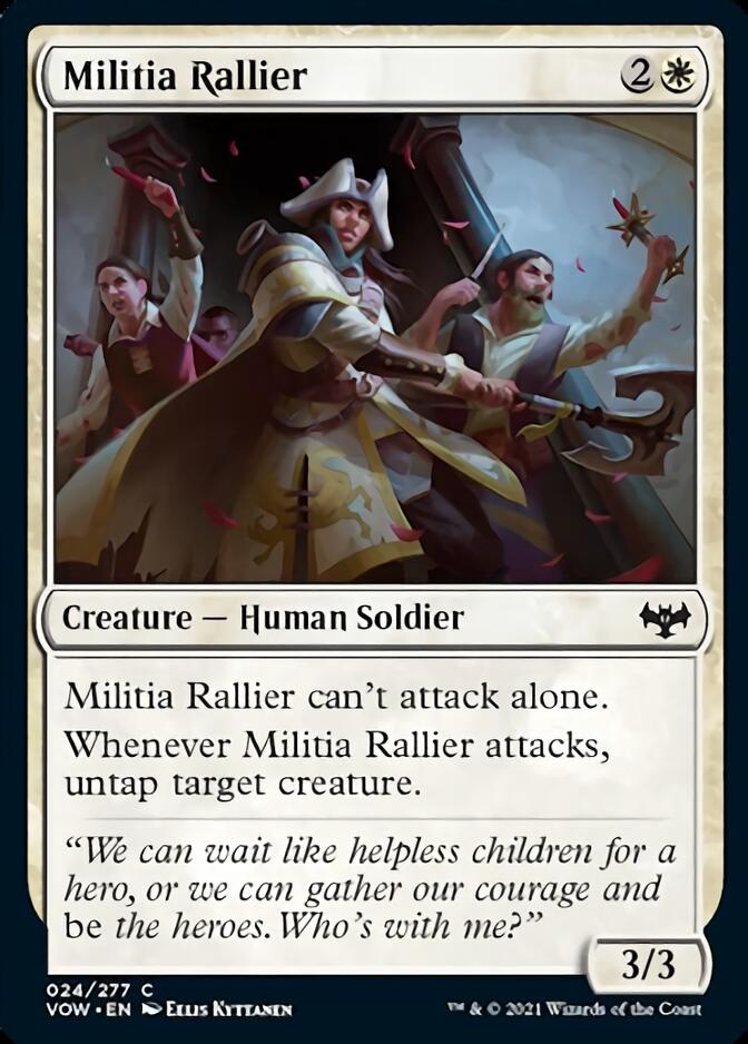 Militia Rallier [Innistrad: Crimson Vow] | Fandemonia Ltd