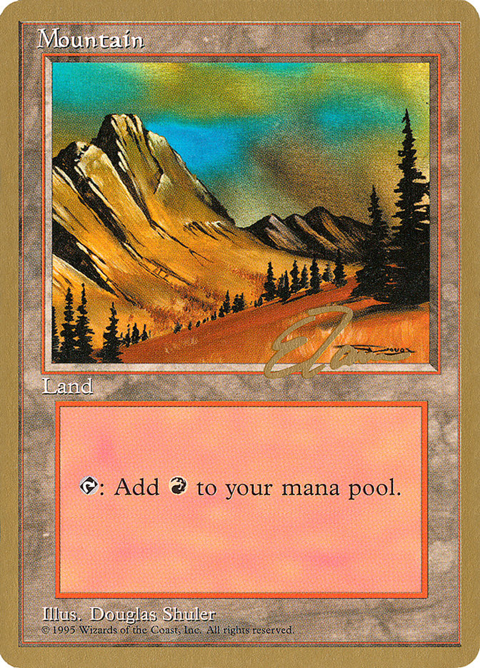 Mountain (et375) (Eric Tam) [Pro Tour Collector Set] | Fandemonia Ltd