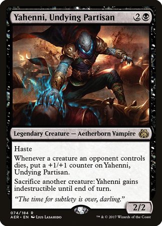 Yahenni, Undying Partisan [Aether Revolt] | Fandemonia Ltd