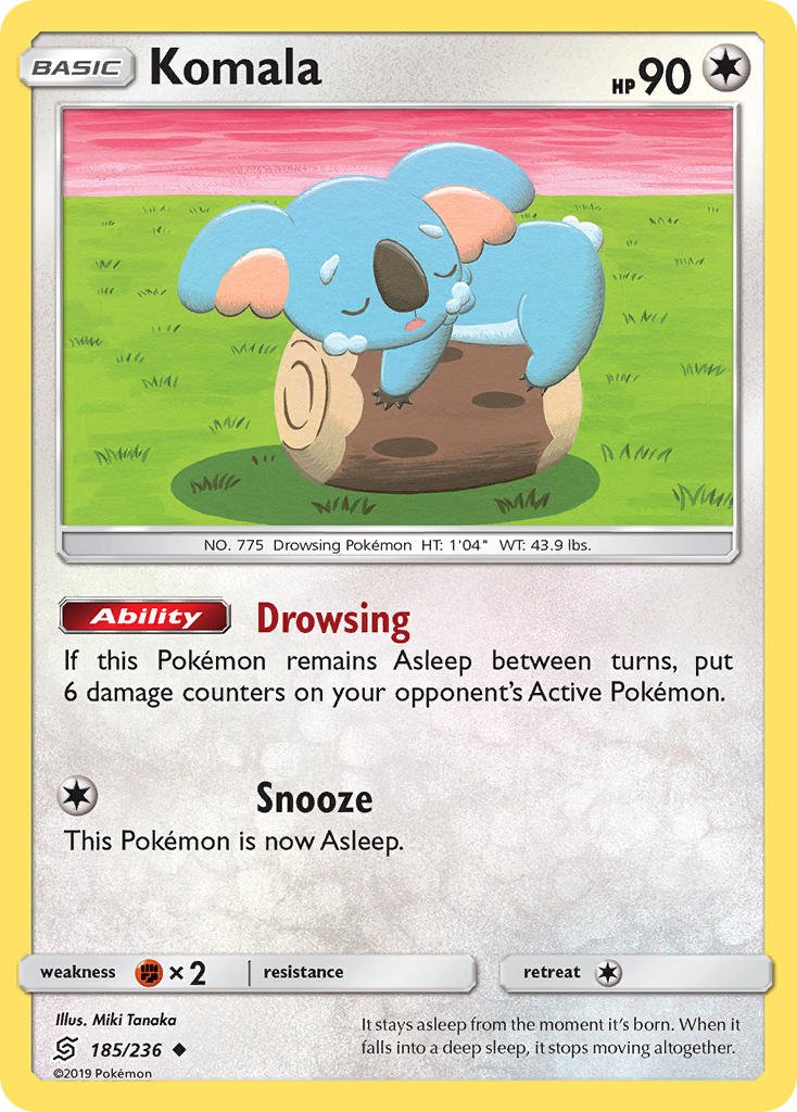 Komala (185/236) [Sun & Moon: Unified Minds] | Fandemonia Ltd