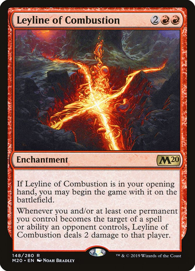 Leyline of Combustion [Core Set 2020] | Fandemonia Ltd