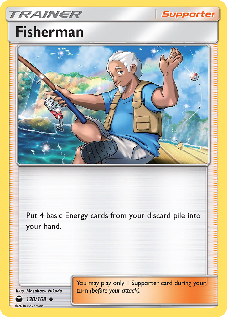 Fisherman (130/168) [Sun & Moon: Celestial Storm] | Fandemonia Ltd