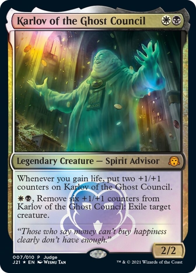 Karlov of the Ghost Council [Judge Gift Cards 2021] | Fandemonia Ltd