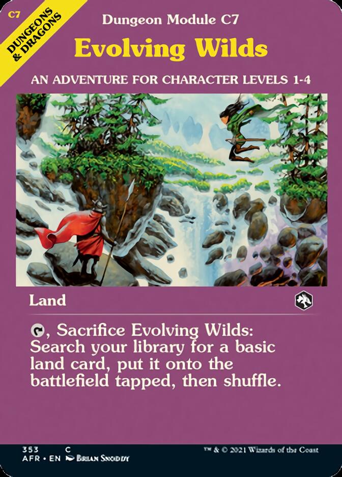 Evolving Wilds (Dungeon Module) [Dungeons & Dragons: Adventures in the Forgotten Realms] | Fandemonia Ltd