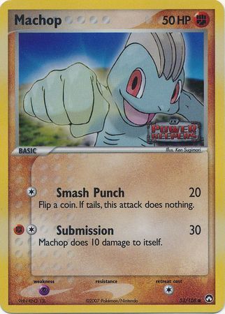 Machop (53/108) (Stamped) [EX: Power Keepers] | Fandemonia Ltd