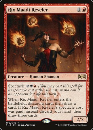 Rix Maadi Reveler [Ravnica Allegiance] | Fandemonia Ltd