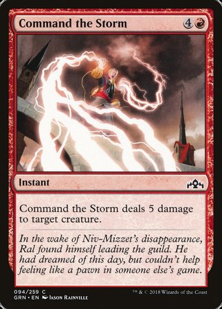 Command the Storm [Guilds of Ravnica] | Fandemonia Ltd