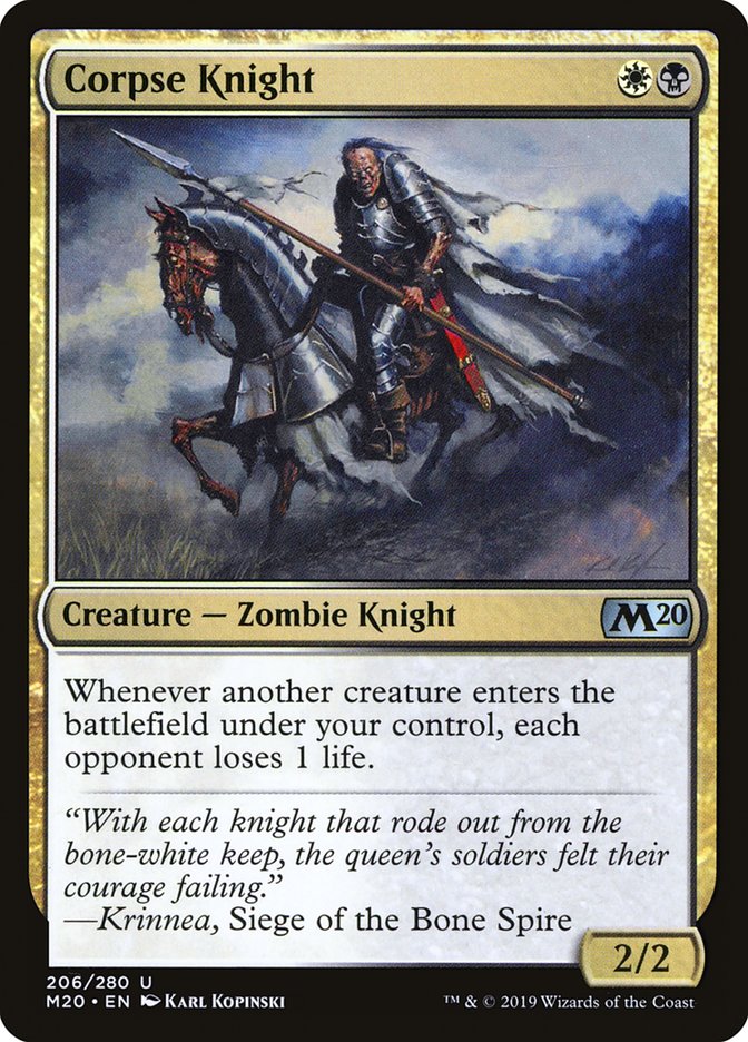 Corpse Knight [Core Set 2020] | Fandemonia Ltd