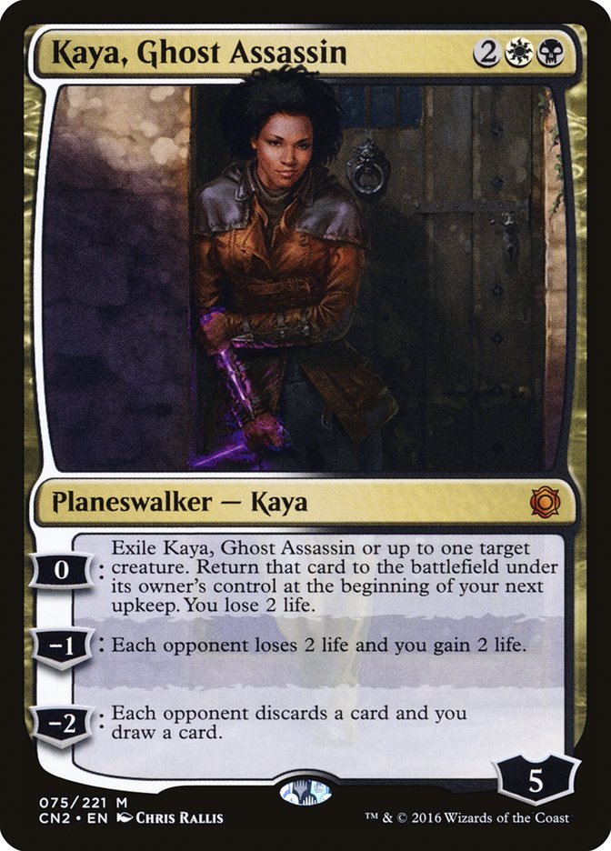 Kaya, Ghost Assassin (075/221) [Conspiracy: Take the Crown] | Fandemonia Ltd