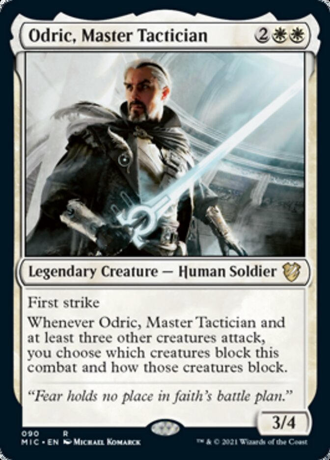 Odric, Master Tactician [Innistrad: Midnight Hunt Commander] | Fandemonia Ltd