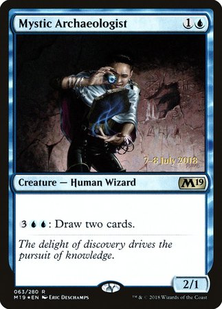 Mystic Archaeologist [Core Set 2019 Promos] | Fandemonia Ltd