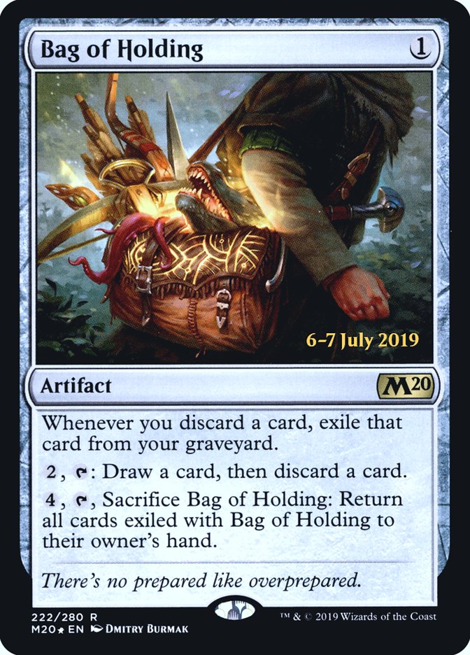 Bag of Holding  [Core Set 2020 Prerelease Promos] | Fandemonia Ltd