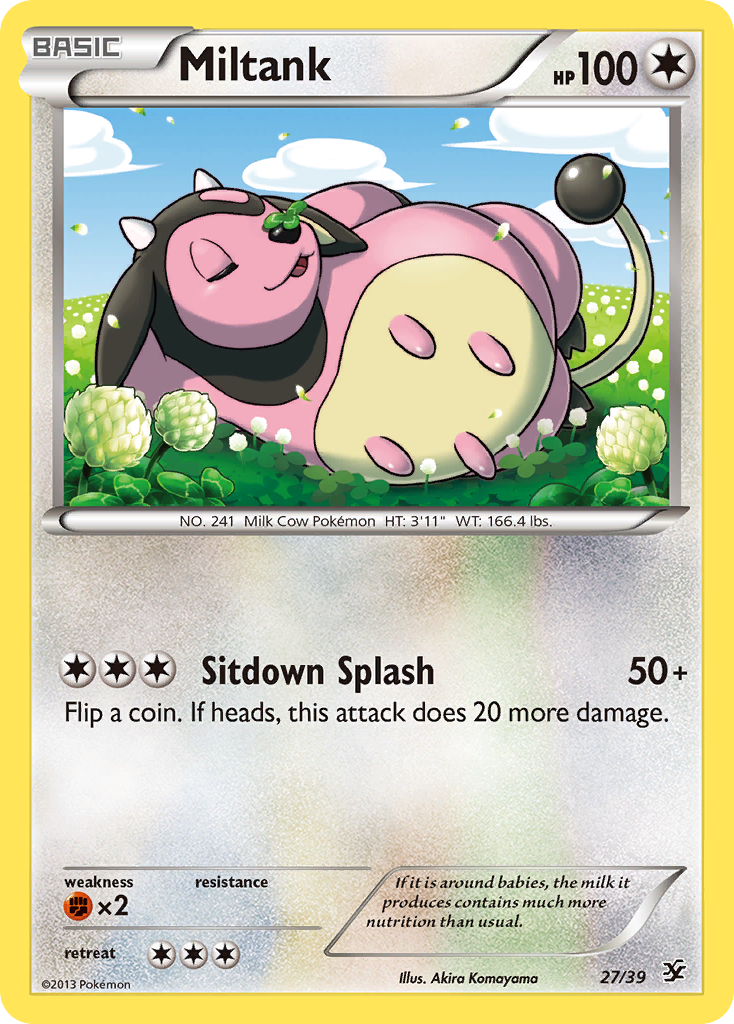 Miltank (27/39) [XY: Kalos Starter Set] | Fandemonia Ltd