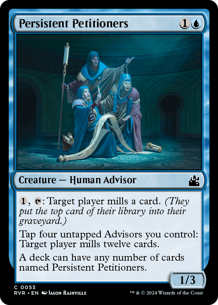 Persistent Petitioners [Ravnica Remastered] | Fandemonia Ltd