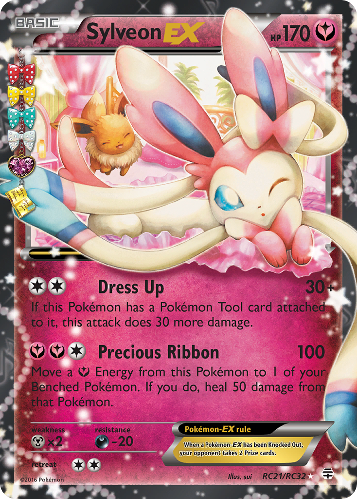 Sylveon EX (RC21/RC32) [XY: Generations] | Fandemonia Ltd