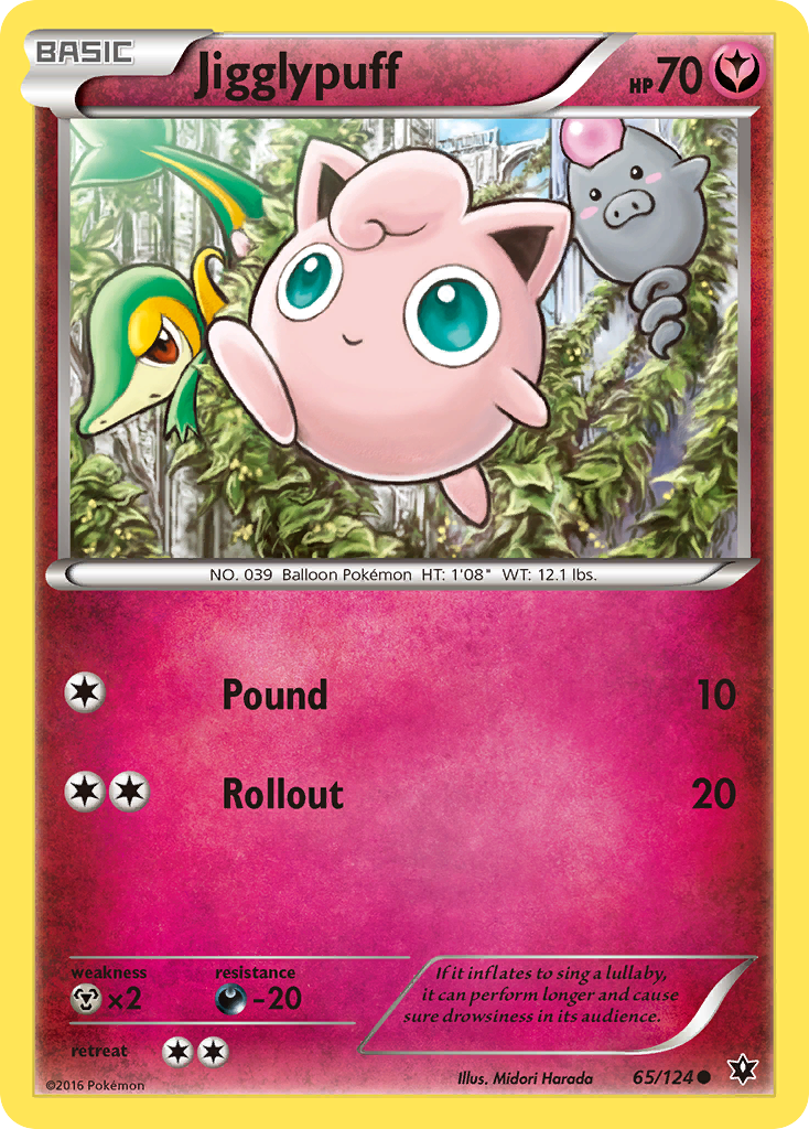 Jigglypuff (65/124) [XY: Fates Collide] | Fandemonia Ltd