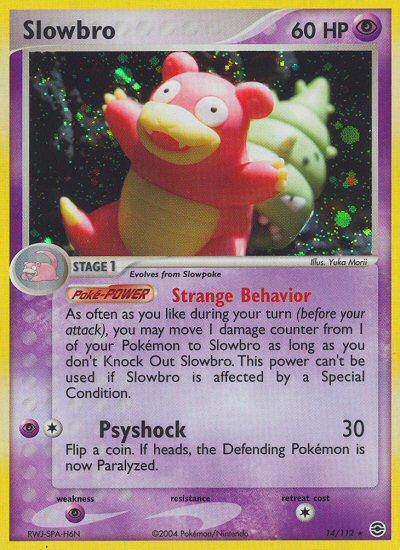 Slowbro (14/112) [EX: FireRed & LeafGreen] | Fandemonia Ltd