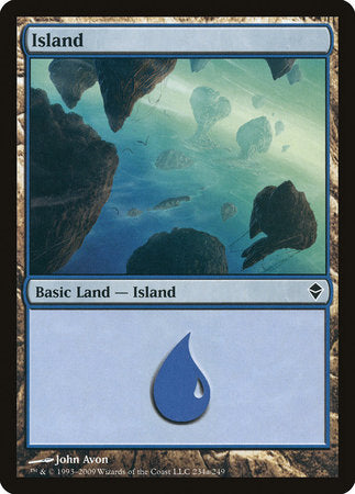 Island (234a) [Zendikar] | Fandemonia Ltd