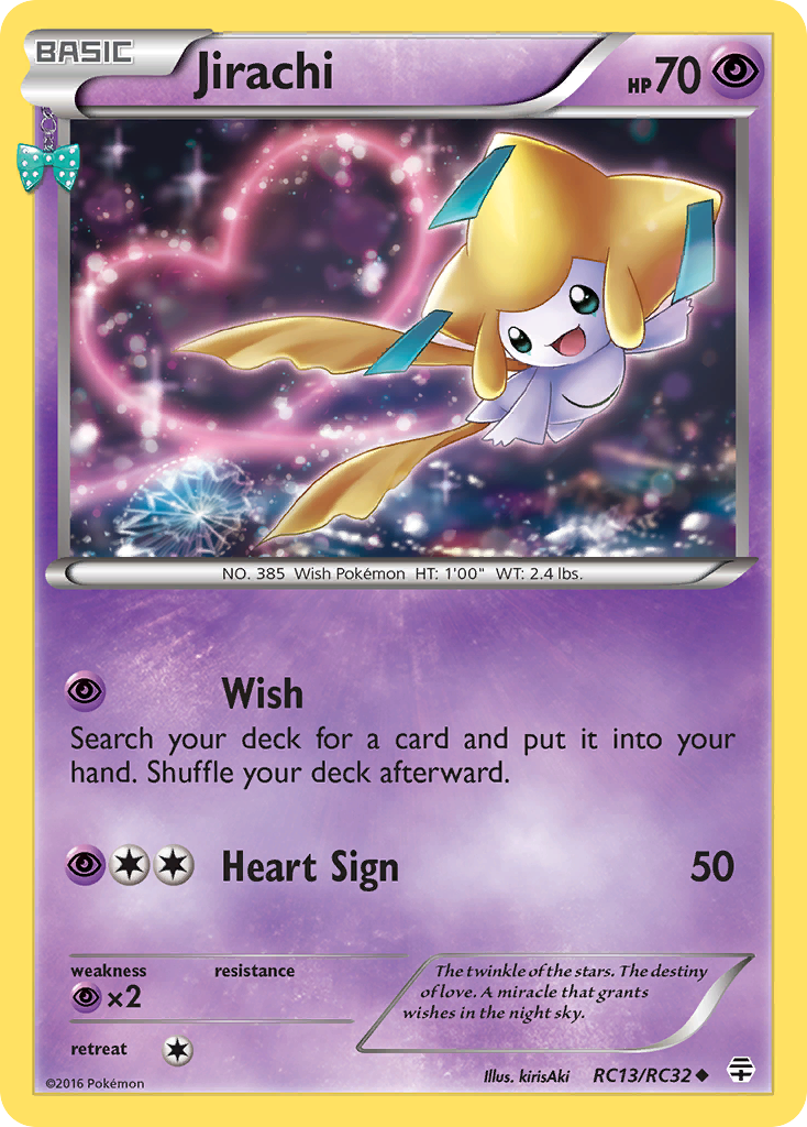 Jirachi (RC13/RC32) [XY: Generations] | Fandemonia Ltd