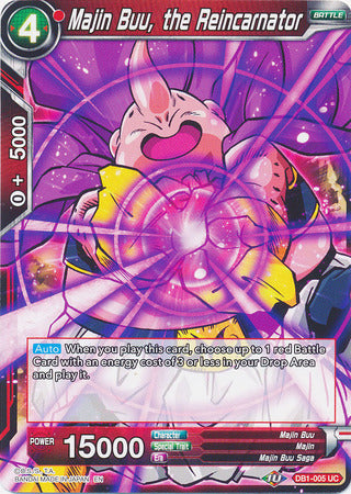 Majin Buu, the Reincarnator (DB1-005) [Dragon Brawl] | Fandemonia Ltd