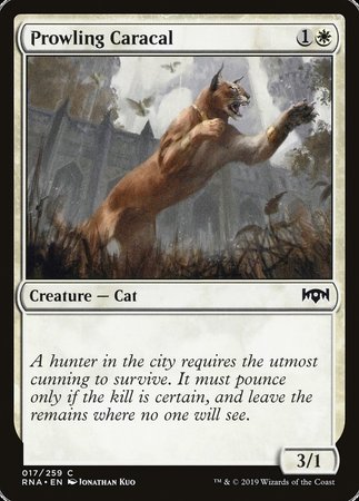 Prowling Caracal [Ravnica Allegiance] | Fandemonia Ltd