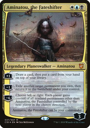 Aminatou, the Fateshifter (Commander 2018) [Commander 2018 Oversized] | Fandemonia Ltd