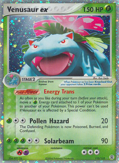 Venusaur ex (112/112) [EX: FireRed & LeafGreen] | Fandemonia Ltd