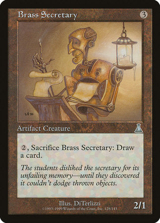 Brass Secretary [Urza's Destiny] | Fandemonia Ltd