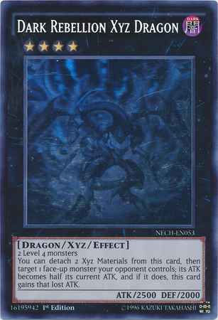 Dark Rebellion Xyz Dragon [NECH-EN053] Ghost Rare | Fandemonia Ltd