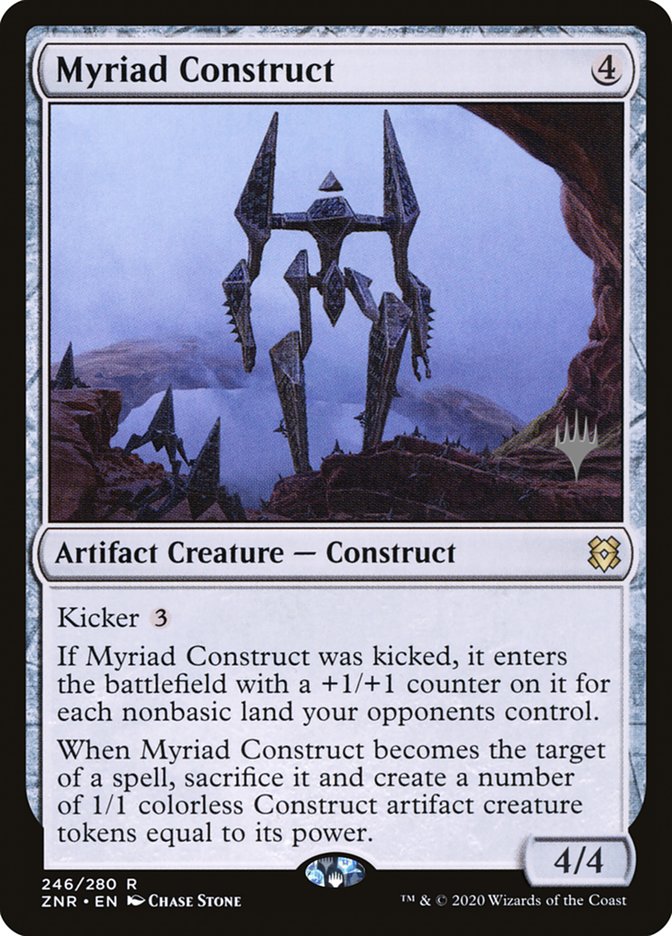 Myriad Construct (Promo Pack) [Zendikar Rising Promos] | Fandemonia Ltd