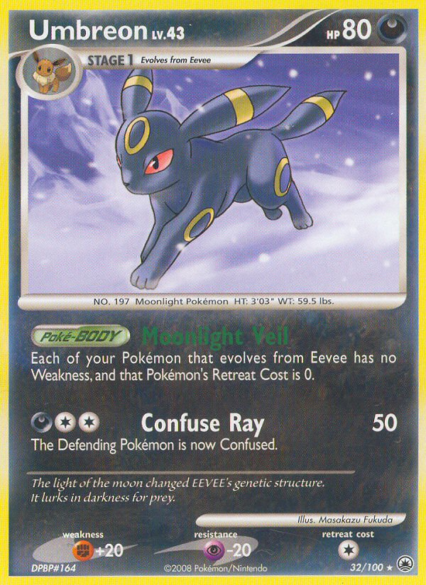 Umbreon (32/100) [Diamond & Pearl: Majestic Dawn] | Fandemonia Ltd