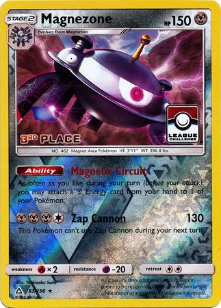 Magnezone (83/156) (League Promo 3rd Place) [Sun & Moon: Ultra Prism] | Fandemonia Ltd