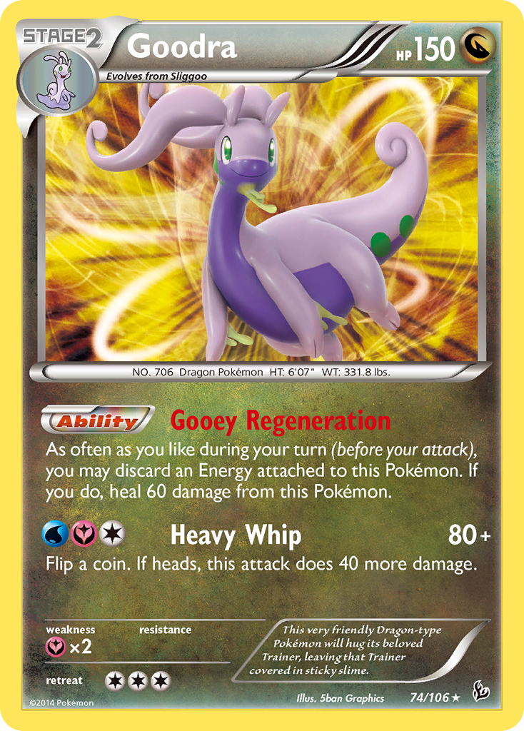 Goodra (74/106) [XY: Flashfire] | Fandemonia Ltd