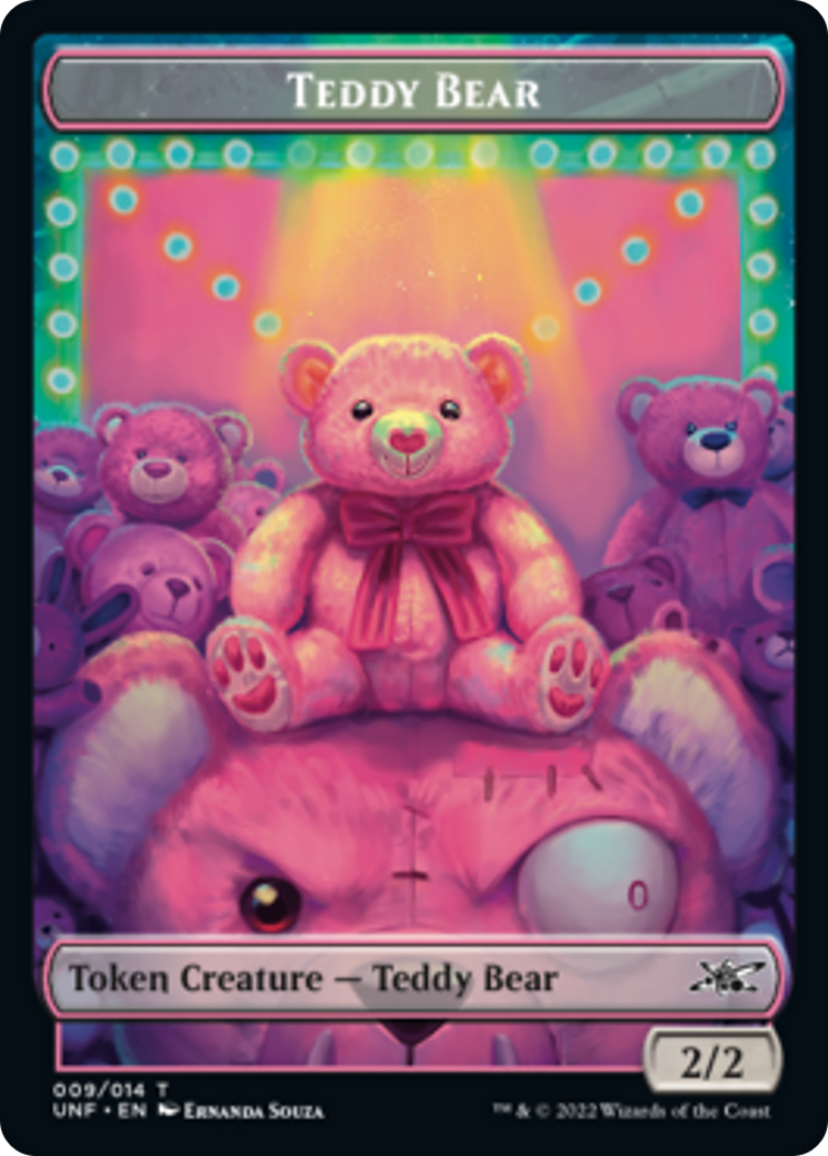 Teddy Bear // Storm Crow Double-sided Token [Unfinity Tokens] | Fandemonia Ltd