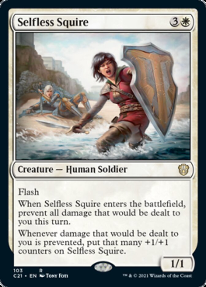 Selfless Squire [Commander 2021] | Fandemonia Ltd