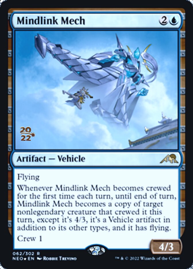 Mindlink Mech [Kamigawa: Neon Dynasty Prerelease Promos] | Fandemonia Ltd