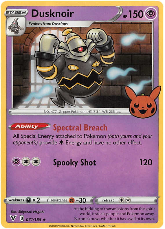 Dusknoir (071/185) [Trick or Trade 2023] | Fandemonia Ltd