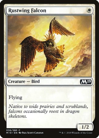 Rustwing Falcon [Core Set 2019] | Fandemonia Ltd