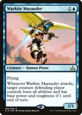 Warkite Marauder [Rivals of Ixalan Promos] | Fandemonia Ltd