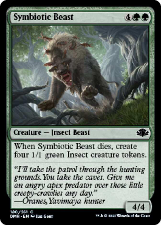 Symbiotic Beast [Dominaria Remastered] | Fandemonia Ltd