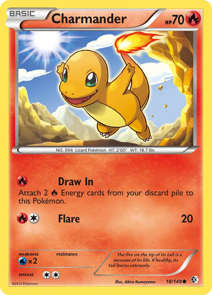 Charmander (18/149) [Black & White: Boundaries Crossed] | Fandemonia Ltd