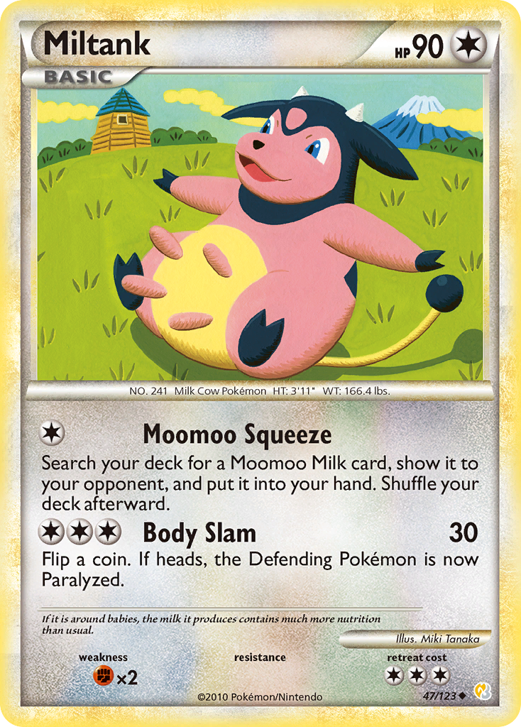 Miltank (47/123) [HeartGold & SoulSilver: Base Set] | Fandemonia Ltd