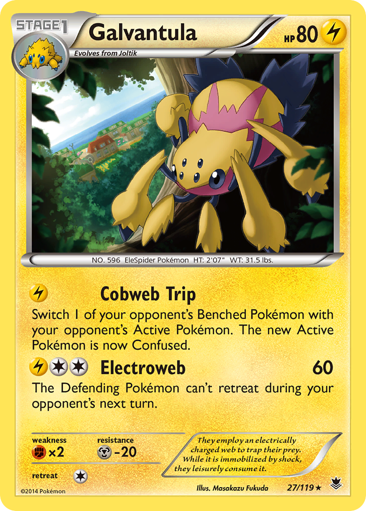 Galvantula (27/119) [XY: Phantom Forces] | Fandemonia Ltd