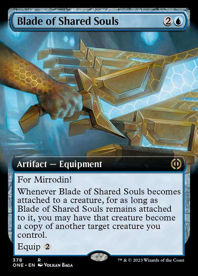 Blade of Shared Souls (Extended Art) [Phyrexia: All Will Be One] | Fandemonia Ltd