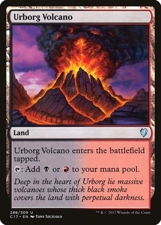 Urborg Volcano [Commander 2017] | Fandemonia Ltd