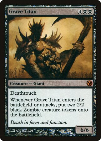 Grave Titan [Duels of the Planeswalkers Promos 2011] | Fandemonia Ltd