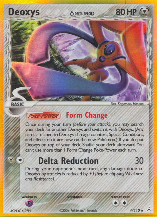 Deoxys (4/110) (Delta Species) [EX: Holon Phantoms] | Fandemonia Ltd