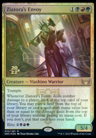 Ziatora's Envoy [Streets of New Capenna Prerelease Promos] | Fandemonia Ltd