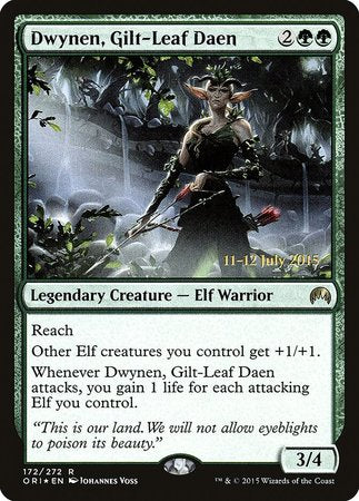 Dwynen, Gilt-Leaf Daen [Magic Origins Promos] | Fandemonia Ltd