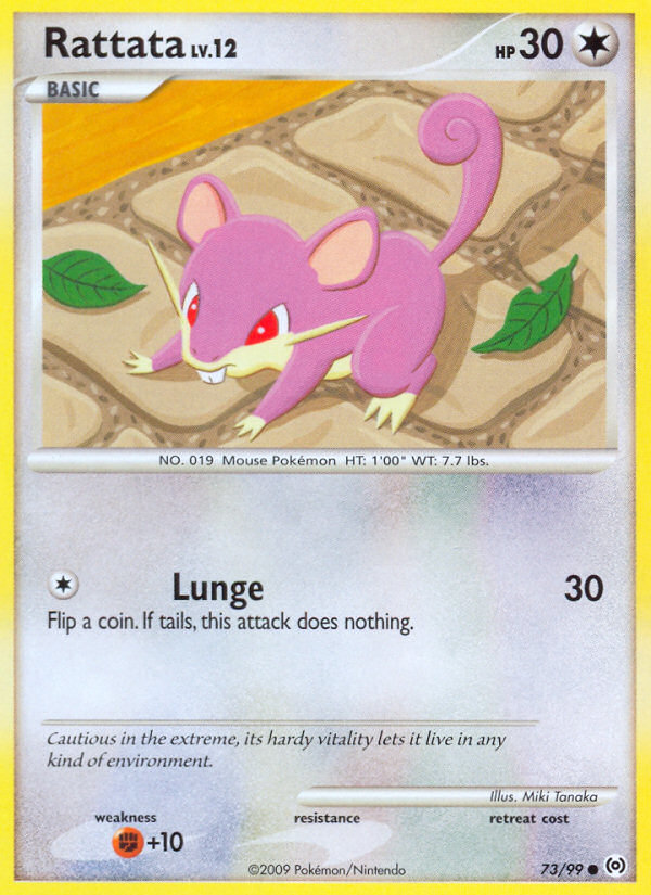 Rattata (73/99) [Platinum: Arceus] | Fandemonia Ltd